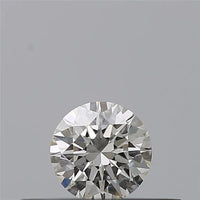 0.18ct Round Natural Diamond (Colour G, Clarity IF, Cut EX, IGI Certified)