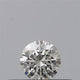 0.18ct Round Natural Diamond (Colour G, Clarity IF, Cut EX, IGI Certified)