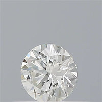 0.18ct Round Natural Diamond (Colour J, Clarity VVS1, Cut EX, GIA Certified)