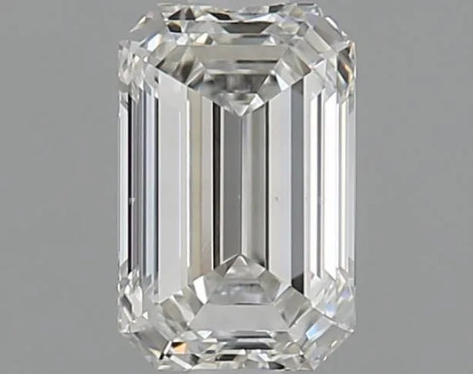 0.70ct Emerald Natural Diamond (Colour G, Clarity VS2, Cut EX, IGI Certified)