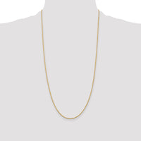 14k 1.5mm Diamond-cut Rope Chain