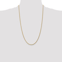 14k 1.75mm Diamond-cut Rope Chain