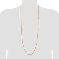 14k 1.75mm Diamond-cut Rope Chain