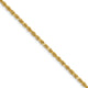14k 2mm D/C Rope Chain (100 inch Spool)