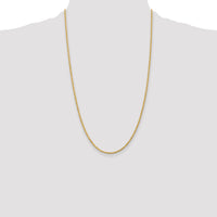 14k 2.0mm Diamond-cut Rope Chain
