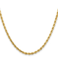 14k 3.25mm Diamond-cut Rope Chain