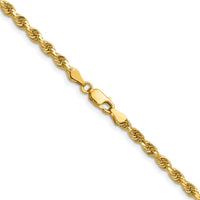 14k 3.75mm Diamond-cut Rope Chain