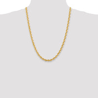 14k 6.0mm Solid Rope Chain