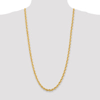 14k 6.0mm Solid Rope Chain