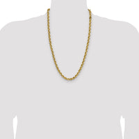 14k 7.5mm Solid Rope Chain