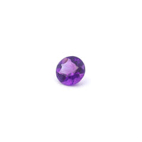 1.08ct Round Natural Amethyst (Colour Purple, Clarity Slightly Included, Cut Faceted)