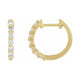 Accented Hoop Earrings