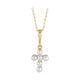 Pearl Youth Cross Necklace or Pendant