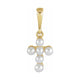 Pearl Youth Cross Necklace or Pendant