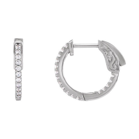 Inside-Outside Hoop Earrings