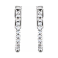 Inside-Outside Hoop Earrings