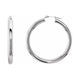 Tube Hoop Earrings