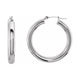 Tube Hoop Earrings