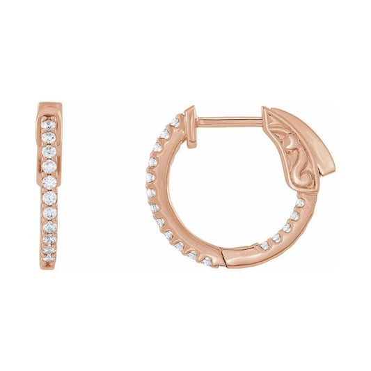 Inside-Outside Hoop Earrings