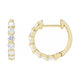 Lab-Grown Diamond Hoop Earrings