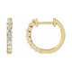 Lab-Grown Diamond Hoop Earrings