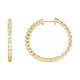 Inside-Outside Hoop Earrings