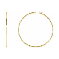 Tube Hoop Earrings
