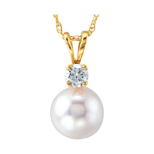 Accented Pearl Necklace