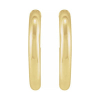 Tube Hoop Earrings