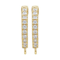 Accented Hoop Earring Top
