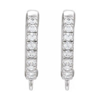 Accented Hoop Earring Top