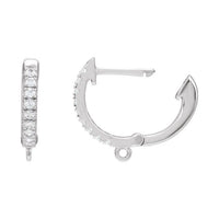 Accented Hoop Earring Top