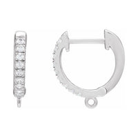 Accented Hoop Earring Top