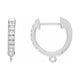 Accented Hoop Earring Top