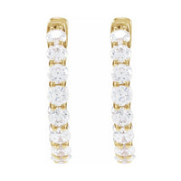 Inside-Outside Hoop Earrings