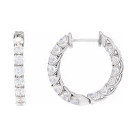 Inside-Outside Hoop Earrings