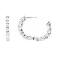 Inside-Outside Hoop Earrings