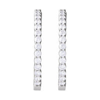 Inside-Outside Hoop Earrings