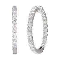 Inside-Outside Hoop Earrings