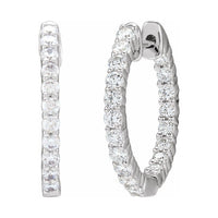 Inside-Outside Hoop Earrings