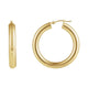 Tube Hoop Earrings