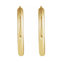 Tube Hoop Earrings