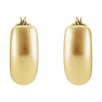 Electroform Hoop Earrings