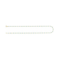 2 mm Enamel Bead Adjustable Chain