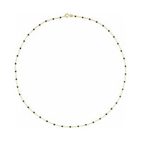 2 mm Enamel Bead Adjustable Chain