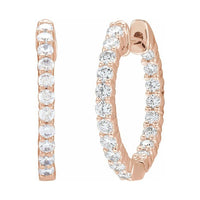 Inside-Outside Hoop Earrings