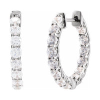 Inside-Outside Hoop Earrings