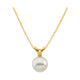Solitaire Pearl Necklace