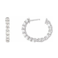 Inside-Outside Hoop Earrings