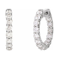 Inside-Outside Hoop Earrings